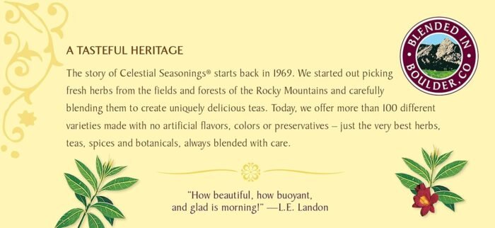celestial seasonings morning thunder black tea pack image
