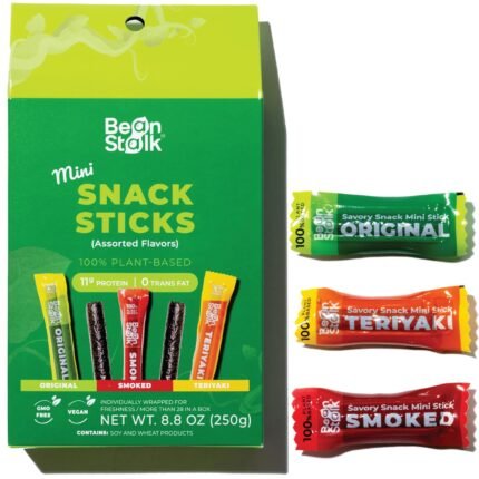 bean stalk vegan snack sticks pack image