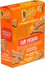 crunchy pumpkin dog treats all natural pack image