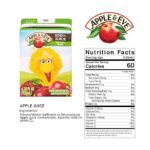 apple & eve sesame street apple juice pack image