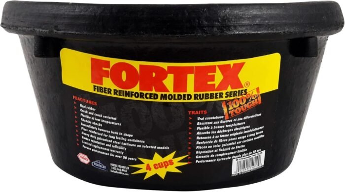 fortex small feeder pan for pets 1 quart pack image
