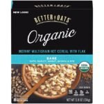 better oats organic multigrain hot cereal with flax pack image
