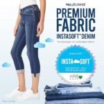 wallflower womens ultra crop mid rise jeans rosalia image