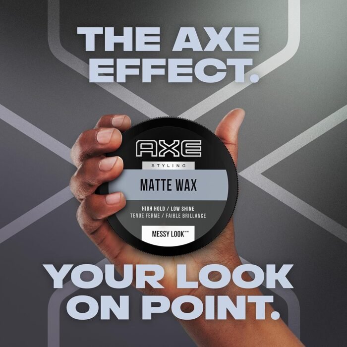 axe messy look matte pomade wax image