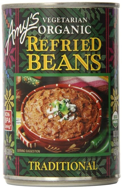 amys organic refried beans image