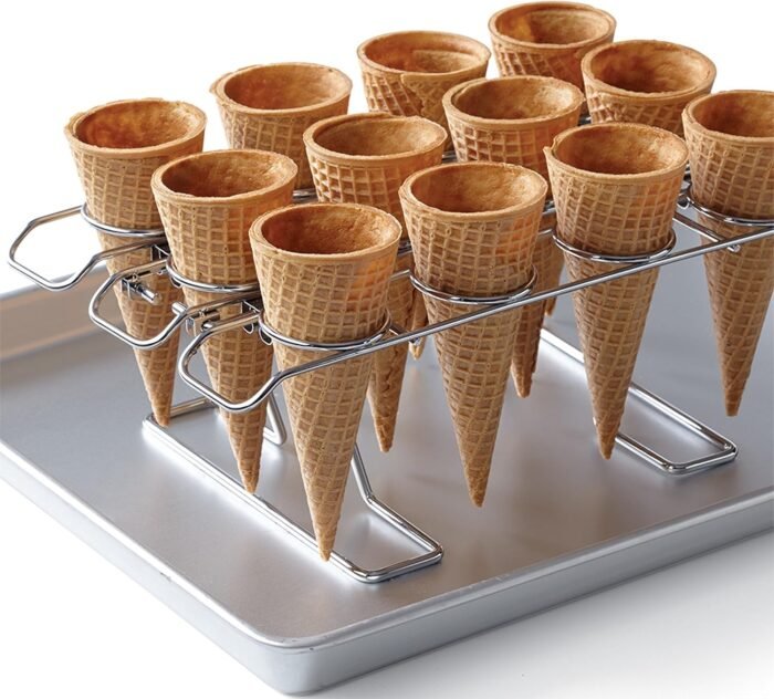 wilton 12 cupcacke cone baking rack image
