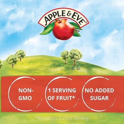 apple & eve sesame street apple juice pack image