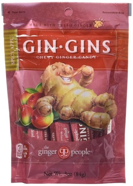 the ginger pepole chews apple spicy pack image