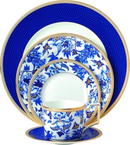 wedgwood hibiscus collection 5 piece set image