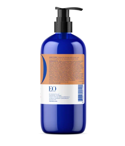eo orange vanilla shower gel bottle image