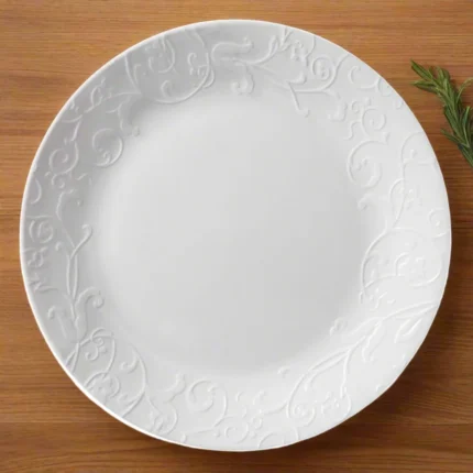 corelle embossed bella faenza 10.25 dinner plate image