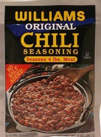 williams original chili seasoning 4lbs meat pack image
