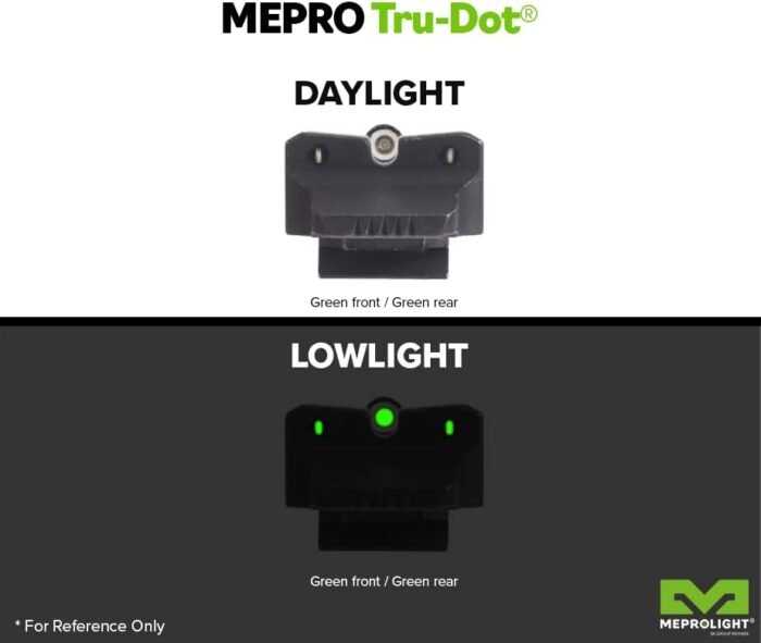 mepro tru tritium sights for remington image