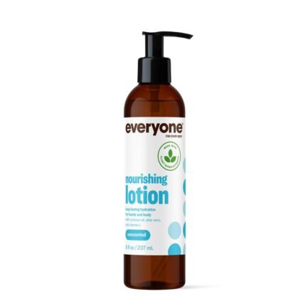 everyone unscented nourishing lotion bottle image