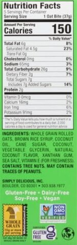 bobos cocconut oat bites pack image