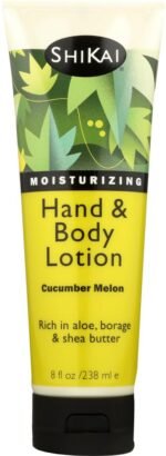 shikai cucumber melon hand & body lotion image