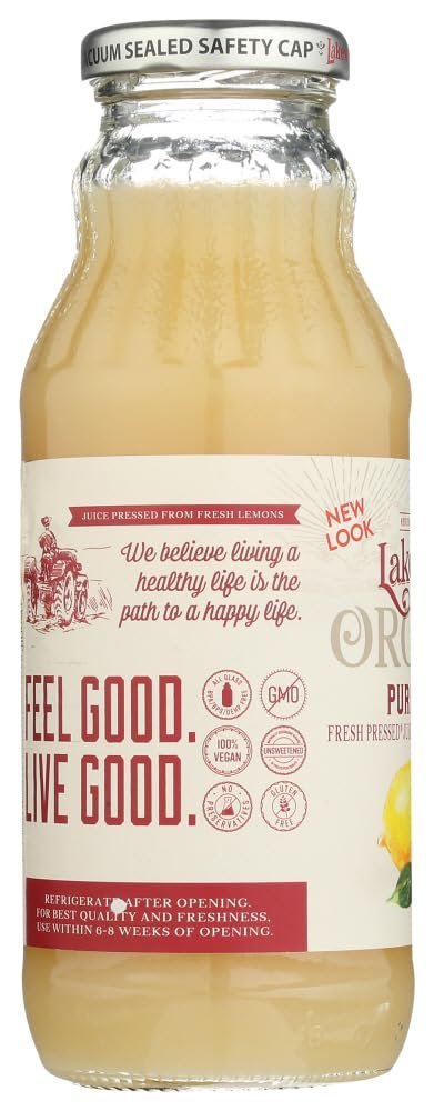 lakewood organic pure lemon juice image