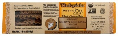 tinkyada organic brown rice lasagna pasta pack image