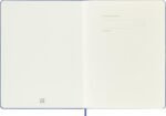 moleskine classic xl lined notebook hydrangea blue notebook image