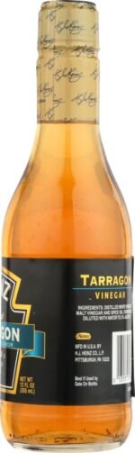 heinz tarragon vinegar 12 oz bottle image