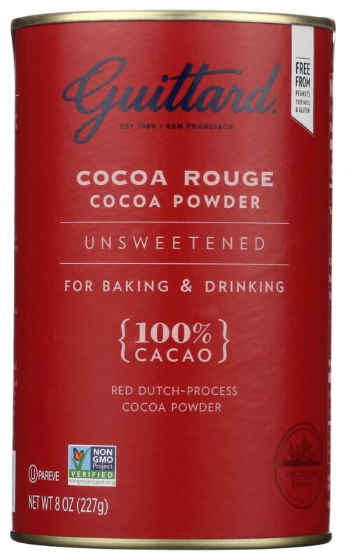guittard unsweetened rouge red dutch process cocoa image