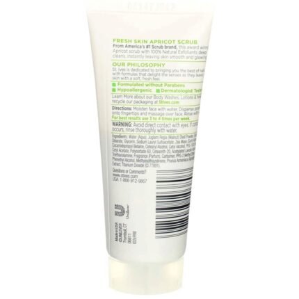 st lves scrub apricot fresh skin apricot scrub image