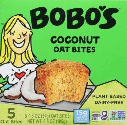 bobos cocconut oat bites pack image