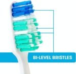 bi level bristles toothbrush