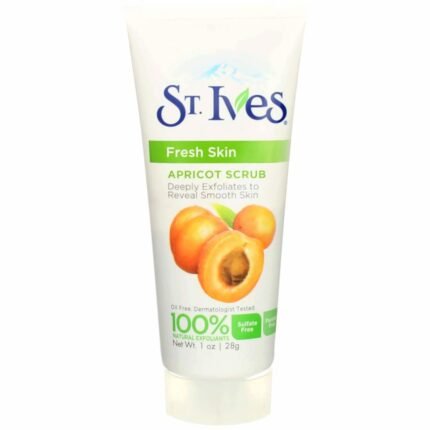 st lves scrub apricot fresh skin apricot scrub image