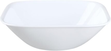 corelle square pure white 22 ounce soup & cereal bowl image