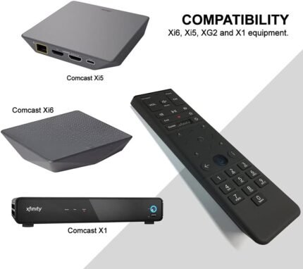 xfinity comcast xr15 voice remote for x1 xi6 xi5 xg2 image