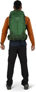 osprey stratos 24l mens hiking backpack cetacean blue image
