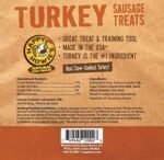 Happy Howie's Turkey Sausage Dog Treats Turkey Treats