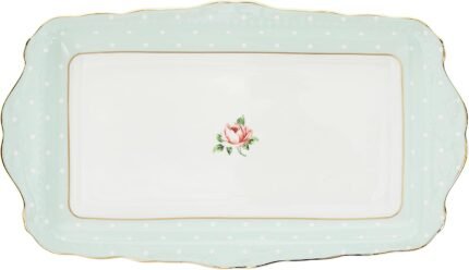 royal albert polka rose bone china sandwich try image