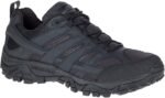 merrell mens moab 2 tactical low black shoes image