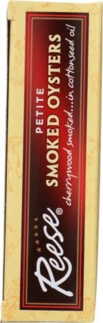reese petite smoked oysters pack image