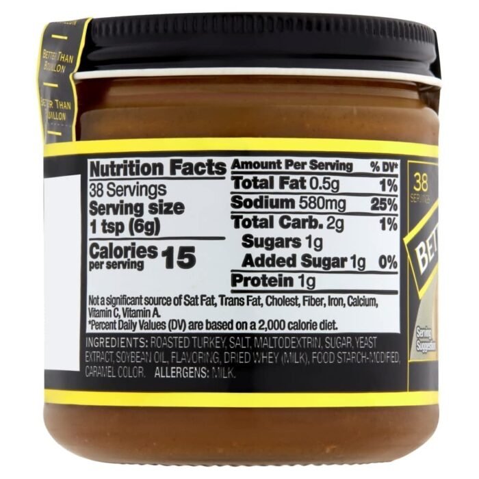 better than bouillon premium turkey base 8 oz image