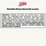 sola low carb keto granola double chocolate pack image