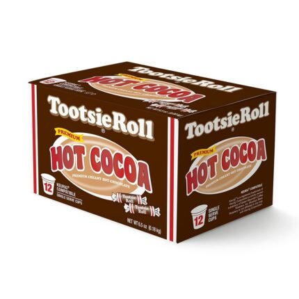 tootsie roll hot cocoa single serve cups pack image