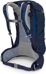 osprey stratos 24l mens hiking backpack cetacean blue image