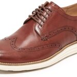 cole haan grand shortwing oxford woodbury leather 12m shoes image