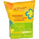 alba botanica hawaiian 3 in 1 towelettes 30 count pack image