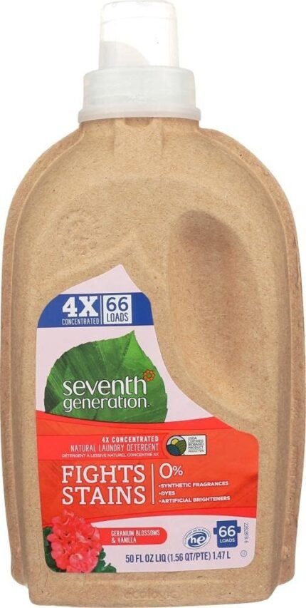 seventh generation floral fresh laundry detergent image