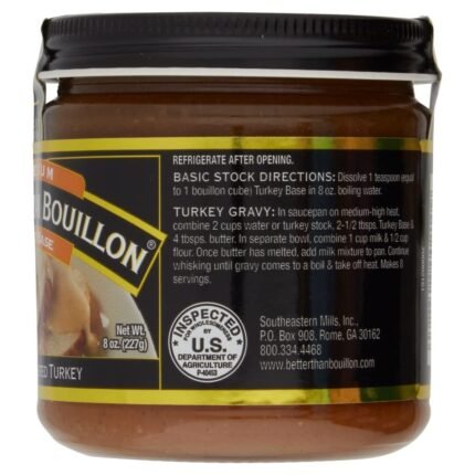 better than bouillon premium turkey base 8 oz image
