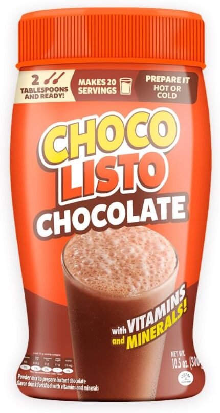 chocolisto instant chocolate drink 10.5 oz image