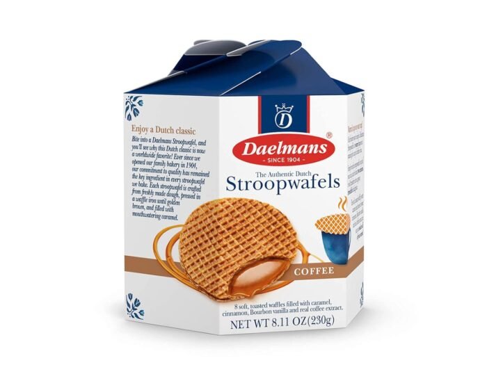 daelmans stroopwafels coffee 8 ct 8.11 oz pack image