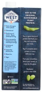 Westsoy Organic Unsweetened Original Soymilk West Life