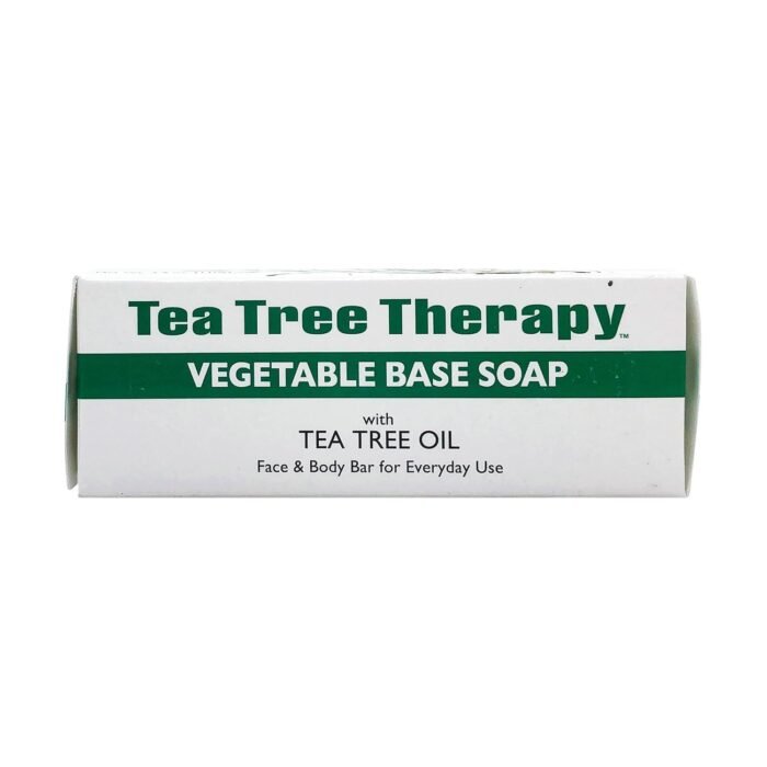 tea tree therapy vegetable soap with tea tree oil image