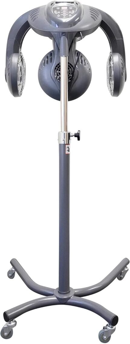 salonpro multi zone infrared hair processor & dryer grey image