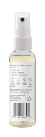 Aura Cacia Chill Pill Essential Oil Mist Ingridiants